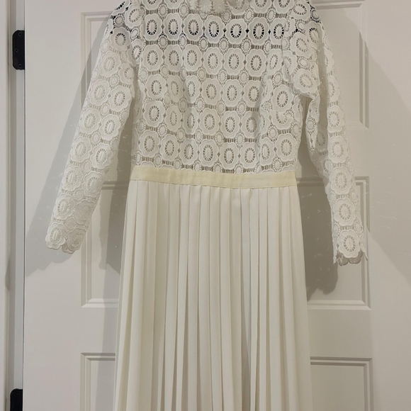 Self portrait women's white dress - Picture 7 of 8